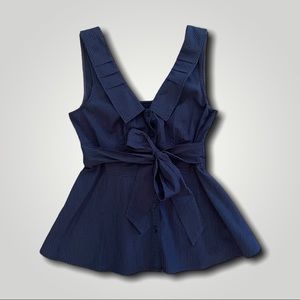 Anthropologie Odille Halter Top Striped Tie 6